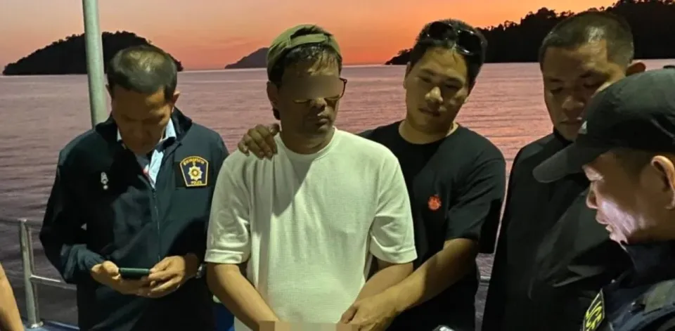 방콕 고속도로 총격 사건, 알파드 운전자 코창에서 체포