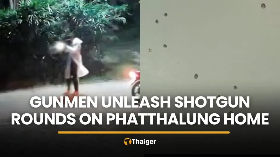 태국 팟탈룽 주택에 산탄총 20발 이상 난사, 용의자 추적 중